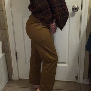 Brown trousers